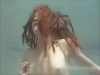 Dreadlocks fode debaixo de água, grátis debaixo de água canal sexo vídeo filme