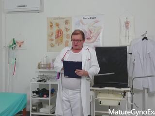 Physical Exam and Pussy Fingering of Czech Peasant Woman: Gyno Fetish full-blown adult video