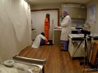 Privatu kalėjimas prigautas naudojant inmates už medicininis bandymai & experiments - paslėptas video&excl; žiūrėti kaip inmate yra naudotas & pažemintas iki komanda apie gydytojai - donna leigh - orgazmas tyrimas inc kalėjimas leidimas dalis 1 apie 19